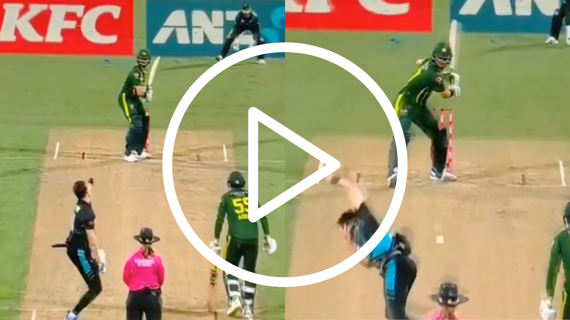 [Watch] Shaheen Afridi’s Batting Heroics Do Not Last Long As Adam Milne Puts Final Nail In Coffin